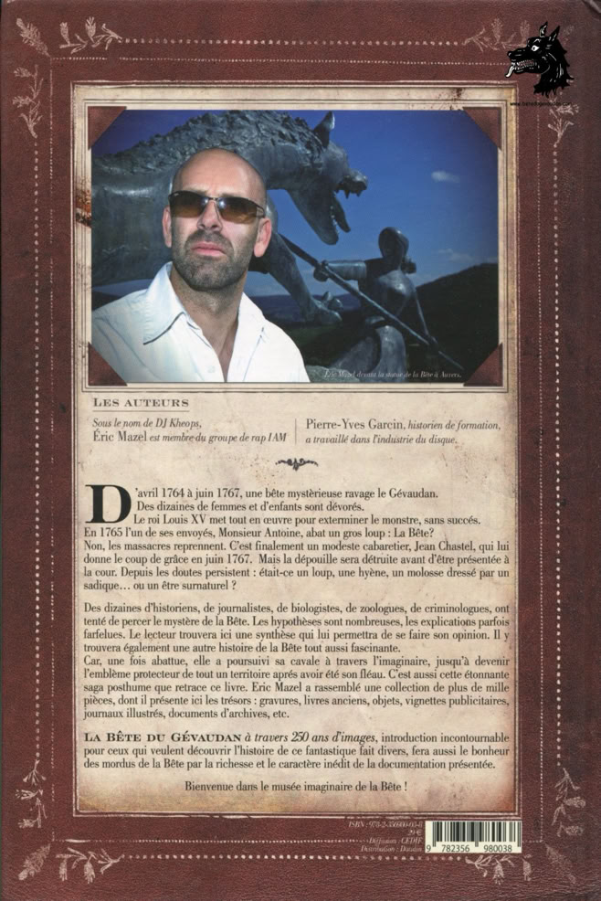 Éric Mazel - Pierre Yves Garcin - The Beast of Gevaudan through 250 years of images