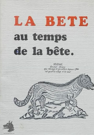 Roger Lagrave - La Bête au temps de la Bête - 1976