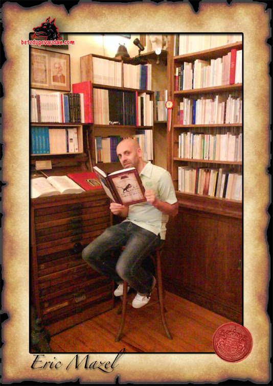 Eric Mazel author of a book on the Beast of Gévaudan